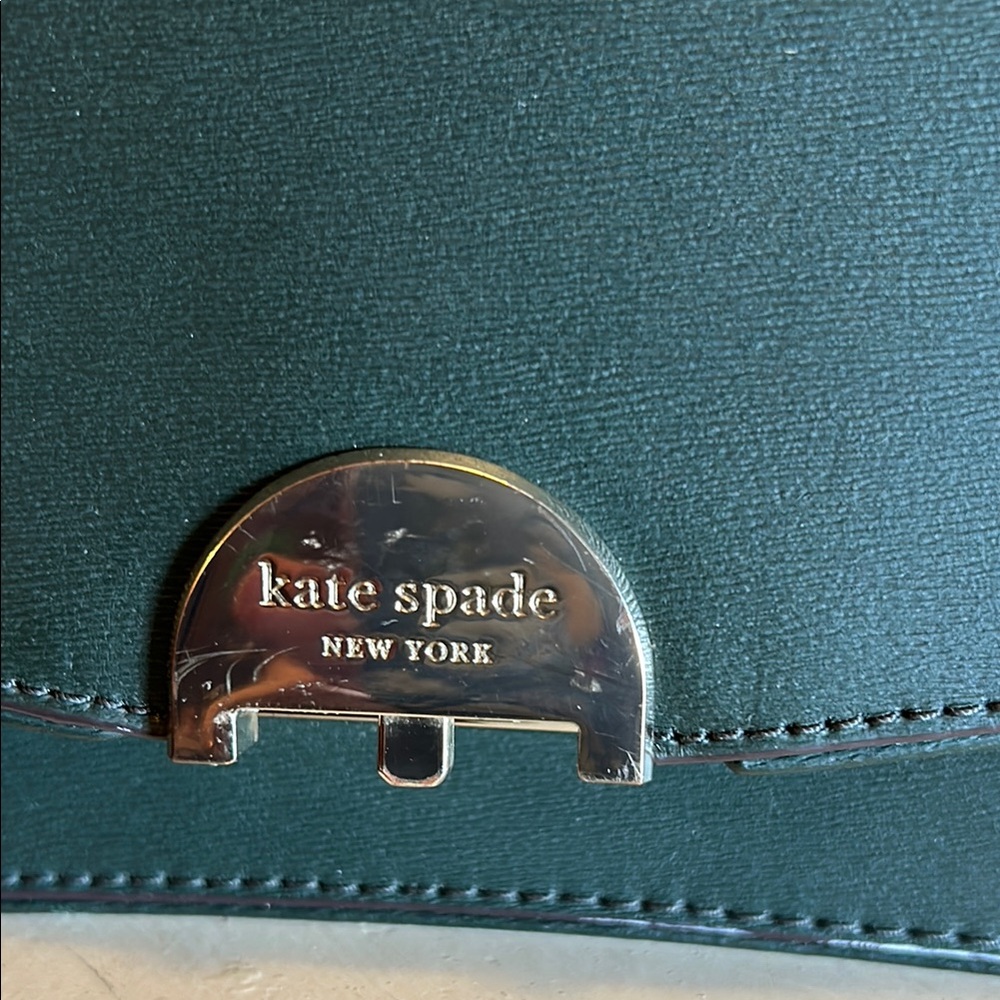 Kate Spade Forest Green Crossbody Bag - Picture 2 of 11